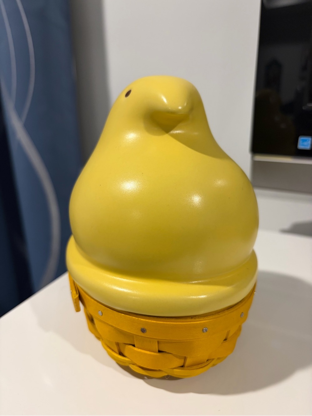 Longaberger Yellow Chick Basket
